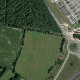 Vue satellite de Aire de camping-car à Mouazé à Mouazé