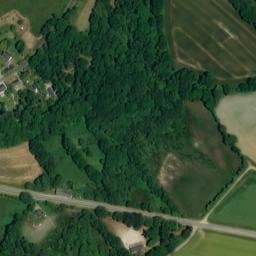 Vue satellite de Camping - Un rayon de Blé noir à Bon Repos sur Blavet