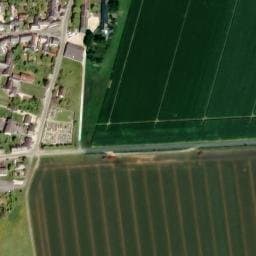 Vue satellite de Aire d'Outarville à Outarville