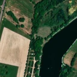 Vue satellite de BORNE DE SERVICE CAMPING-CAR à Mézangers