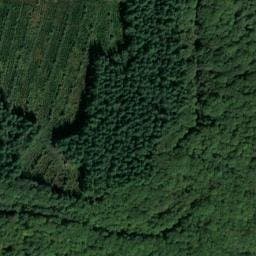 Vue satellite de Cabane de Caurel à Caurel