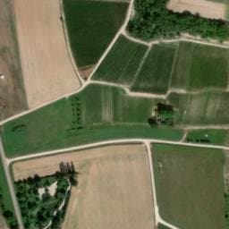 Vue satellite de La Sauleraie à Meurville