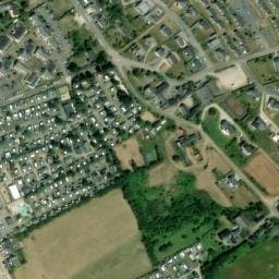 Vue satellite de Le Domaine de Ker Ys à Saint-Nic