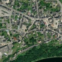 Vue satellite de Camping de Penn Ar Pont à Châteauneuf-du-Faou