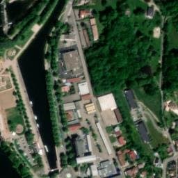 Vue satellite de Aire de services pour camping car - Port d'Epinal à Uxegney