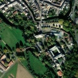 Vue satellite de Aire de Camping-car de Bonneval à Saint-Maur-sur-le-Loir
