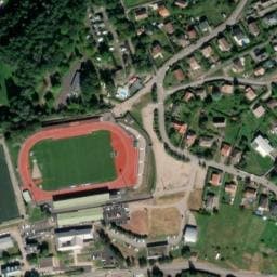 Vue satellite de Aire de camping-car à Deyvillers à Deyvillers