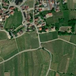 Vue satellite de Parking vélo Hunawihr à Hunawihr