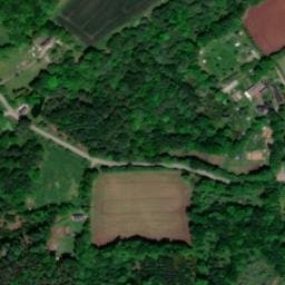 Vue satellite de Le Champ du Barde à Rostrenen