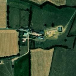 Vue satellite de Camping municipal La Rivière à Charbonnières