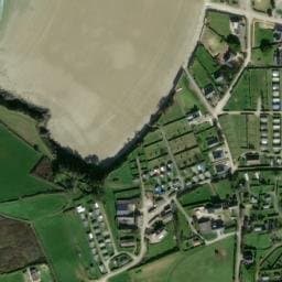 Vue satellite de Camping Goulit-Ar-Guer à Saint-Nic