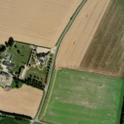 Vue satellite de Le Blavon à Pleumeleuc
