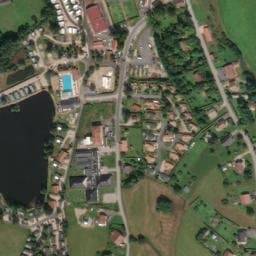 Vue satellite de Aire de camping-car à Vienville à Vienville