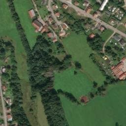 Vue satellite de Aire du camping Au Clos de la Chaume à Corcieux