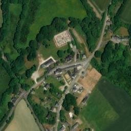 Vue satellite de Camping municipal à Sainte-Brigitte