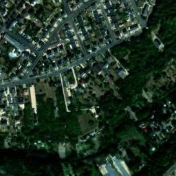 Vue satellite de Les Lilas à Pithiviers