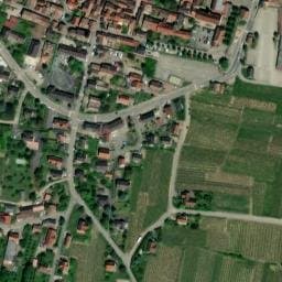 Vue satellite de Parking vélo Riquewihr - Avenue Méquillet à Hunawihr