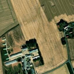 Vue satellite de Ferme de la Belvindière à Authon-du-Perche