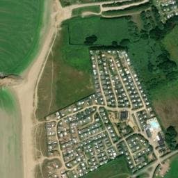 Vue satellite de Bivouac à Ploéven (2) à Ploéven