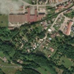 Vue satellite de Locatif de plein air Camping Pré Vologne à Granges-Aumontzey
