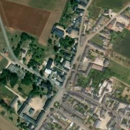 Vue satellite de Aire de camping-car à Villiers-Saint-Orien à Villiers-Saint-Orien