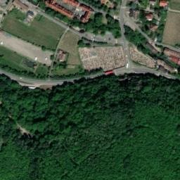 Vue satellite de Aire de camping-car à Ammerschwihr à Ammerschwihr