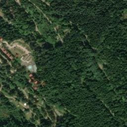 Vue satellite de Huttopia Forêt des Vosges à Granges-Aumontzey