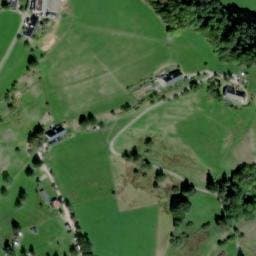 Vue satellite de Aire Naturelle de Camping Chèvremont à Orbey