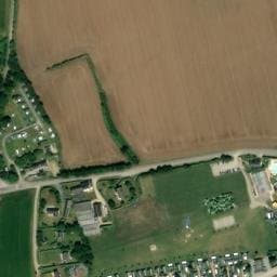Vue satellite de Camping du Pré de la Mer à Kerlaz