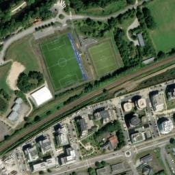 Vue satellite de Aire de camping-car à Cesson-Sévigné à Cesson-Sévigné
