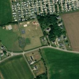 Vue satellite de Camping Capfun Kervel à Kerlaz