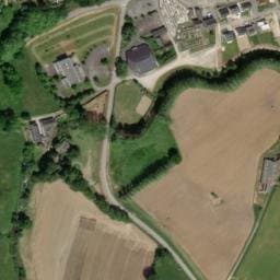 Vue satellite de Aire de services à Pocé-les-Bois à Saint-Aubin-des-Landes