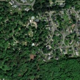 Vue satellite de Camping Huttopia à Douarnenez