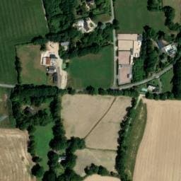 Vue satellite de Camping à Domloup à Domloup