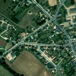 Vue satellite de Camping municipal à Le Poislay