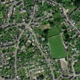 Vue satellite de Camping Croas Men à Douarnenez