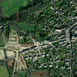 Vue satellite de Aire de camping-car à Kerlaz à Kerlaz