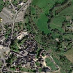 Vue satellite de Aire Camping-cars Sainte-Suzanne à Voutré