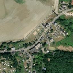 Vue satellite de GCU Douarnenez à Douarnenez