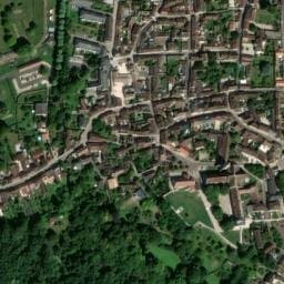 Vue satellite de Camping Municipal du Perray à Fontenay-sur-Loing