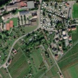 Vue satellite de Aire de camping-car à Katzenthal à Katzenthal