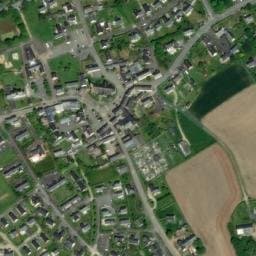 Vue satellite de Aire Camping-car Poullan-sur-Mer à Confort-Meilars