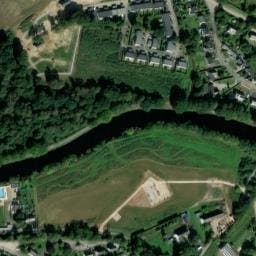 Vue satellite de Camping VVF Pontivy à Saint-Gérand-Croixanvec