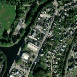 Vue satellite de Camping municipal de Pontivy à Saint-Gérand-Croixanvec