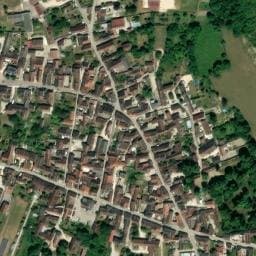 Vue satellite de Aire de stationnement / Champagne Remy Massin à Landreville