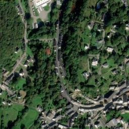 Vue satellite de Camping municipal Le Palévart à Guémené-sur-Scorff