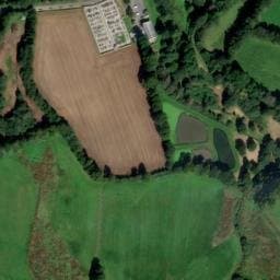 Vue satellite de Aire de camping-car à Ploërdut à Ploërdut