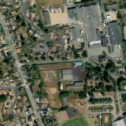 Vue satellite de Camping municipal de Vibraye à Bouër