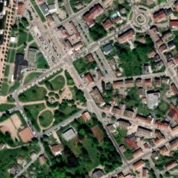 Vue satellite de Parking du casino à Gérardmer
