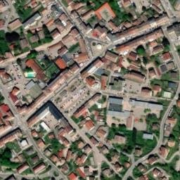 Vue satellite de Parking Place du Tilleul à Gérardmer
